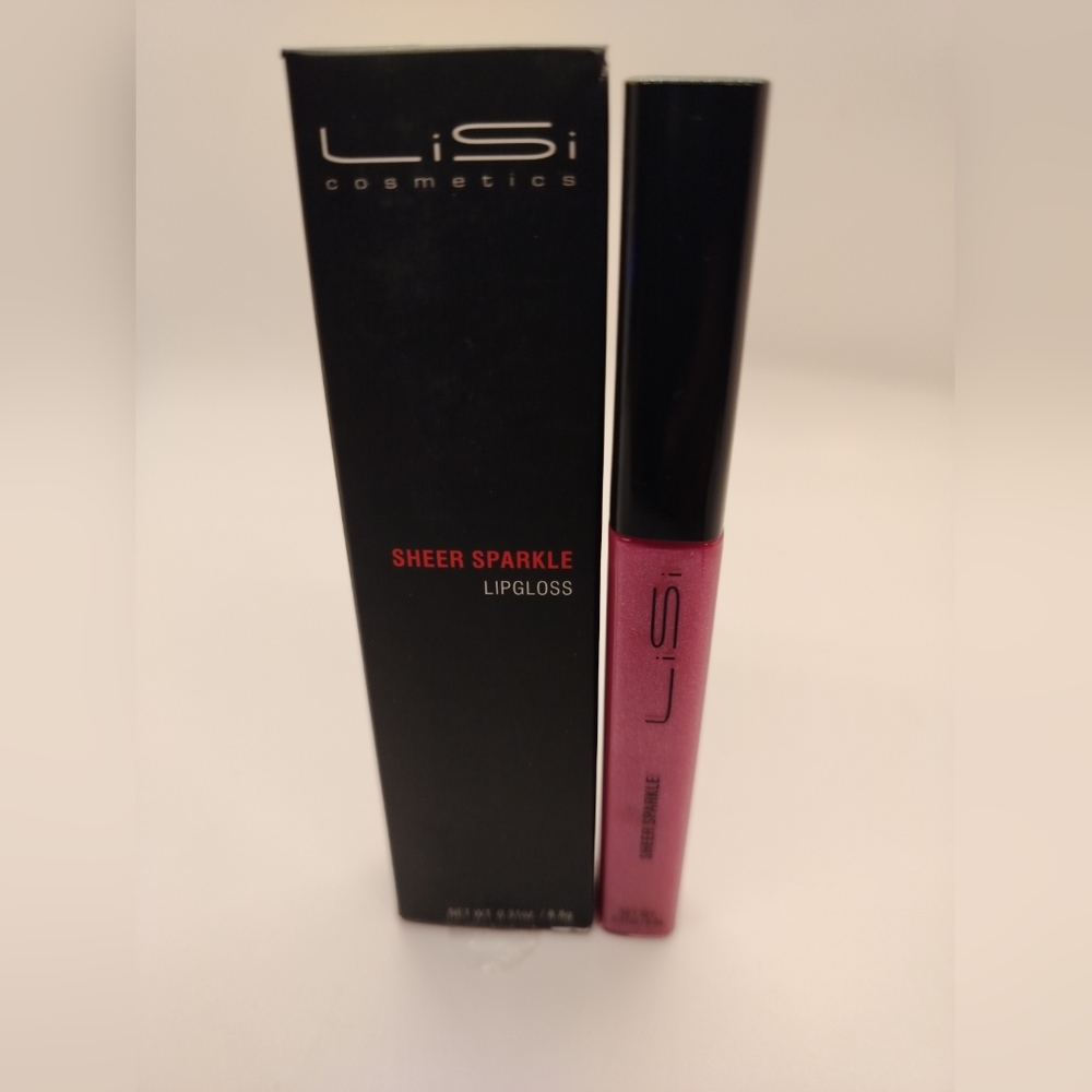 *New*LiSi Cosmetics Sheer Sparkle Lip Gloss, “Upper West Side 01”